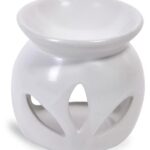 Μικρός λευκός κεραμικός αρωματιστής