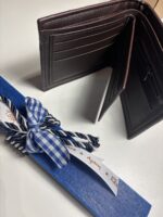 Ανδρική λαμπάδα με καφέ σκούρο πορτοφόλι - Image 3