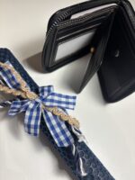 Ανδρική λαμπάδα με πορτοφόλι με ανάγλυφο σχέδιο - Image 2