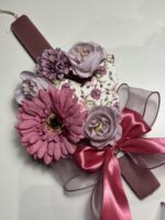 Λαμπάδα floral πεταλούδα