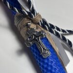 Ανδρική λαμπάδα με ασημί σταυρό