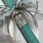 Λαμπάδα με γυναικείο σταυρό