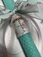 Λαμπάδα με γυναικείο σταυρό - Image 2