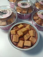 Scoopable waxmelts choco wafers