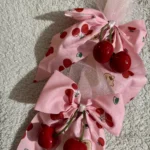 Λαμπάδα bow cherry
