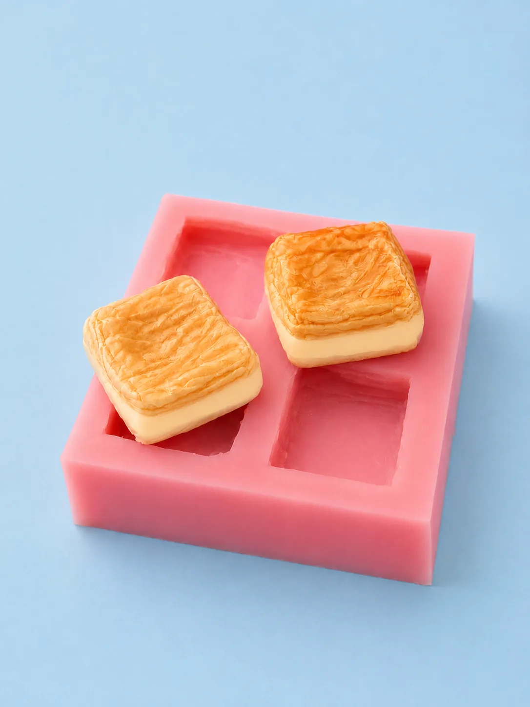 68835D18-166D-4973-9268-39CDDAB1DF1B Καλούπι σιλικόνης για waxmelts κομμένη μπουγάτσα - Image 1